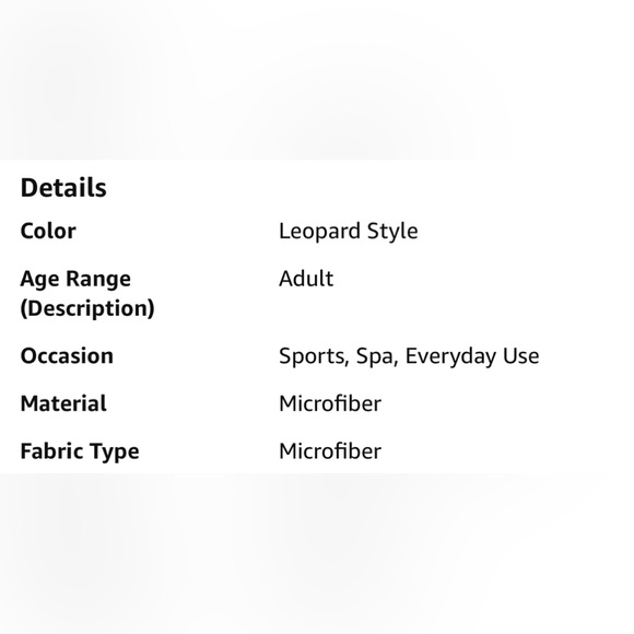 Leopard Print Spa Wristbands 8pc. New! Leopard - Picture 9 of 9